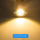 110V Landscape Spotlight,LED Landscape Lighting Outdoor for Flag Pole Light,IP65 Landscape Lights 3000k Garden Light 6FT Cord with US 3 Prong (Base,Stake Included) (5, Watts) by GreenHaven Gardens