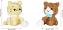 Wizardi Amigurumi DIY Crochet Kit - Cats F07N8-M124 by TinyTreasures Baby Boutique