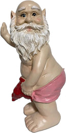 Funny Gnome Statue | Garden Gnomes | Funny Gnomes Garden Decorations for Outside Garden - Garden Gnomes 8" Tall by CozyNest Decor