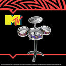 MTV Desktop Drum Set – Officially Licensed Mini Drum Kit for Kids & Adults Ages 6+, Compact Tabletop Percussion by Well Played by TinyTreasures Baby Boutique
