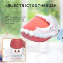 Kids Electric Toothbrushs U Shaped sonic Automatic Toothbrush with 4 Brush Heads, Six Cleaning Modes,Cartoon deer Modeling , full mouth toothbrush for baby by TinyTreasures Baby Boutique