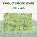 6 mil Greenhouse Plastic Film Sheeting Cover 25 x 40 Ft UV Resistant Clear Polyethylene Film Green House Hoop Farm Plastic Cover for Gardening, Farming, Agriculture by GreenHaven Gardens