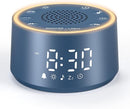 Dreamegg Sound Machine & Alarm Clock - White Noise Machine with 7 Wake-Up Sounds, 0-100% Dimmable, Night Light, Sound Machine for Sleeping, Office, Home, Travel Essentials Gift, Navy by TinyTreasures Baby Boutique