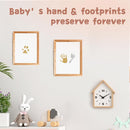 Inkless Baby Hand and Footprint Kit,Clean-Touch Ink Pad Kit,Safe No Mess Printing Infant Hand Foot Stamp,4 Pack Newborn Inkless Print Pads Best Keepsake or Gifts for Family by TinyTreasures Baby Boutique