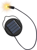 AA 600Mah Solar Light Replacement Top Parts for Solar Outdoor Lantern, Waterproof LED Lights for Yard, Garden, Patio Decor DIY Gifts (1Pack) by CozyNest Decor