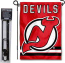 WinCraft New Jersey Devils Garden Flag with Pole Stand Holder by GreenHaven Gardens