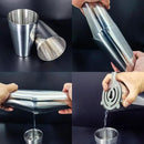 22-Piece Cocktail Shaker Set, 25/20oz Bartender Kit, Bartending Stainless Steel Bar Tools Sets for Drink Mixing, Boston Cocktail Shakers with Stand Recipes Booklet (Siver 25-20oz) by CozyNest Decor
