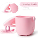 Termichy Baby Formula Dispenser, Portable Milk Powder Dispenser Container with Carry Handle and Scoop for Travel Outdoor Activities with Baby Infant, 8.8OZ, 0.55LB, 250g (Light Pink) by TinyTreasures Baby Boutique