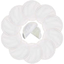 PINOWU Reusable Nursing Pads (10 Pack) for Breastfeeding Moms - 4.7 inch Washable Breastfeeding Nipple Pad for Maternity with Laundry Bag by TinyTreasures Baby Boutique