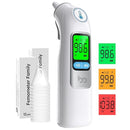 Ear Thermometer, Highly Accurate Ear Thermometer for Kids, Adults and Babies, 30 Memory Recall, 1s Result and 3-Color Fever Alert, with 24 Disposable Probe Covers, White by TinyTreasures Baby Boutique