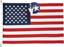 Homissor American Flag 12x18 Ft Large US Flags- Giant United State Flag Heavy Duty Outdoor Embroidered Stars for All Weather High Wind Sewn Stripes With Brass Grommets by GreenHaven Gardens