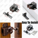 Alise Cabinet Door Latch,Cupboard Closet Doors Catch Closer Double Ball Roller Latches,Cold Rolled Steel Oil-Rubbed Bronze Copper CA1000-12P(Pack of 12) by TinyTreasures Baby Boutique