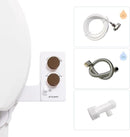 TUSHY Self-Cleaning Cool to Warm Water Bidet Attachment. Easy Universal DIY Install, No Plumber Required (Sink Connection Needed for Water Temperature Control), Bronze Knob by CozyNest Decor