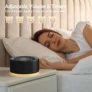 Nursery Lamp with Sound Machine, Mood Lighting, 7 Colors Night Light, 30 Soothing Sounds, White Noises for Baby, Adults. Timer, Plug in, Memory Function, Touch Control by TinyTreasures Baby Boutique