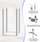 Water Bottle Drying Rack Reusable Bottle Rack Dryer Kitchen Stand Holder Stainless Steels Countertop Baby Bottle Drying Rack Water Cup Drying Rack for Plastic Bags, Bottles and Cups Silver by TinyTreasures Baby Boutique
