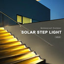 LED Solar Step Lights Waterproof Outdoor Stair Lights, Warm White Solar Deck & Pathway Lights IP67 for Yard, Patio, Garden, Front Door, Driveway, Porch 2PK by GreenHaven Gardens