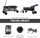 Creative Outdoor Original Folding Wagon All-Terrain Wheels by GreenHaven Gardens