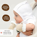 Cute Baby Mittens Newborn, No Scratch Baby Boy Mittens, Baby Girl Hat Gloves for Toddlers, Infant, Newborn by TinyTreasures Baby Boutique
