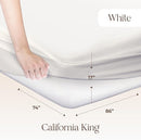 Organic Waterproof Mattress Protector Cal King - 100% Waterproof Mattress Pad with Extra Soft Quiet & Breathable Triple Layer Protection - GOTS Certified Machine Washable Deep Pocket Design (Cal King) by TinyTreasures Baby Boutique