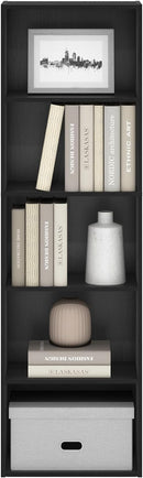 Furinno Luder Bookcase / Bookshelf / Storage Shelves, 5-Tier, Blackwood by TinyTreasures Baby Boutique