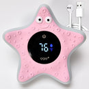 TKY Baby Bath Thermometer with Floating Toys - Digital Water & Room Temperature Monitor, Rechargeable Thermometer with Alerts for Newborn Bath Essentials, Infant Safety by TinyTreasures Baby Boutique