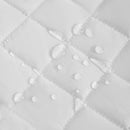 NTBAY 2 Pack Waterproof Mini Crib Mattress Protector, Quilted 24"x38" Fitted Mattress Cover - Machine Washable - Soft and Breathable Baby Mattress Pad Sheet for Mini Crib and Baby Playards, Black by TinyTreasures Baby Boutique