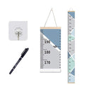 Growth Chart Wall Hanging, Portable Kids Wall Ruler Removable Height Measure Chart for Boys Girls Growth Ruler from Baby to Adult for Child's Room Decoration 79''7.9'' by TinyTreasures Baby Boutique