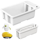 Collapsible Baby Bathtub with Smart Temperature Display, Portable Travel Bathtub, Ideal for 0-36 Months Infants by TinyTreasures Baby Boutique