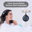 SOWO Shower Speaker Bluetooth Waterproof | Small Portable Wireless Bluetooth Speaker with Clip | Powerful Bass and Louder Volume | Colorful Lights and Lightweight | for Bathroom,Travel,Beach | Black by TinyTreasures Baby Boutique