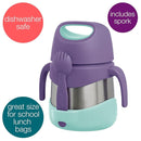 B.box Lilac Pop Insulated Food Jar, 1 EA by TinyTreasures Baby Boutique