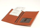 Passport Light Brown Sheep Leather Unisex Wallet Executive Boarding Pass Holder by TinyTreasures Baby Boutique