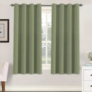 H.VERSAILTEX Window Treatment Blackout Thermal Insulated Room Darkening Solid Grommet Curtains/Drapes for Bedroom (Set of 2 Panels,52 by 63 Inch Long, Sage) by CozyNest Decor