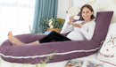 Meiz Pregnancy Pillow, Cooling Silky Pregnancy Pillows for Sleeping, 65" Maternity Pillow for Tall Pregnant Woman with Cooling Silk Jersey Cover, Purple by TinyTreasures Baby Boutique