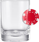 Poker Chip Whiskey & Wine Glasses | SINGLE (20 OZ)