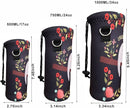 RICHEN Neoprene Water Bottle Carrier Bag with Adjustable Shoulder Strap,Insulated Water Bottle Cover for Stainless Steel/Glass/Plastic Bottles by TinyTreasures Baby Boutique