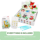 Air Dry Clay Kits - Modeling Clay for Kids, Ultra Light & Soft, Safe & Non-Toxic, DIY Airdryclay Kit with Sculpting Tools and Tutorials, Creatible Art Crafts Toys Gifts for Boys Girls by TinyTreasures Baby Boutique