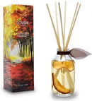 LOVSPA Reed Diffuser Set, Apple Harvest Scented Oil Diffuser with Sticks, Home Fragrance Accessories for Bathroom Shelf Decor, Aroma Diffusers for Home or Office Fall Decor, USA Made by CozyNest Decor