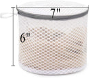 Muchfun 3Pcs Durable Honeycomb Mesh Laundry Bags for Delicates, Lingerie Wash Bag 7 x 7 x 6 Inches by TinyTreasures Baby Boutique