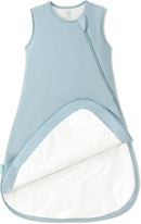 Supersoft Sleep Sack 1.0 TOG, Premium Bamboo Viscose Baby Sleeping Bag 2-Way Zipper Sleep Sack Baby Wearable Blanket by TinyTreasures Baby Boutique