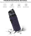 Neoprene Water Bottle Carrier Bag with Adjustable Shoulder Strap for Owala 24 OZ Tumbler, Insulated Water Bottle Cover for Owala FreeSip Insulated Water Bottle (Black Panther, 24 OZ) by TinyTreasures Baby Boutique