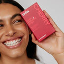 New Zimba Cherry Flavored Teeth Whitening Strips | Vegan, Enamel Safe Hydrogen Peroxide Teeth Whitener for Coffee, Wine, Tobacco, and Other Stains | 14 Day Treatment | Cherry by CozyNest Decor