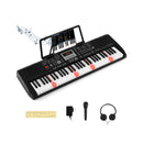 61 Keys Portable Keyboard for Beginners Electric Piano Keyboard Kit with 200 Rhythms and 200 Tones-Black by DirectDeals