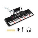 61 Keys Portable Keyboard for Beginners Electric Piano Keyboard Kit with 200 Rhythms and 200 Tones-Black by LJGDeals