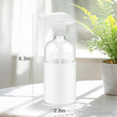 2 Pack Glass Spray Bottles with Silicone Sleeve, 16 oz Empty Refillable Containers with Adjustable Spray Nozzles, Spray Bottles for Hair, Cleaning Solutions and Plants White by GreenHaven Gardens