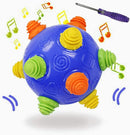 Toddler's Music Dancing Shake Ball - Move, Crawl, Bounce, Sensory Learning for Kids and Babies, Fun Gift for Both Boys and Girls by TinyTreasures Baby Boutique