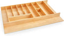 Rev-A-Shelf Trim-to-Fit Silverware Drawer Organizer For Kitchen Utensils, Cutlery Cabinet Storage Divider Insert, 33" x 22", Maple Wood, 4WUTCT-36-1 by CozyNest Decor