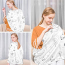 Yoofoss Nursing Cover Breastfeeding Scarf - Baby Car Seat Covers, Infant Stroller Cover, Strechy Carseat Canopy for Boys and Girls (Bear) by TinyTreasures Baby Boutique