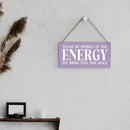 Purple Decor Spiritual Meditation Room Decor Inspirational Spa Decoration Positive Affirmations Wall Wood Plaque Sign Hanging Door Sign Home Office Yoga Room Decoration by CozyNest Decor