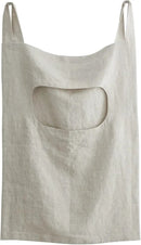 Amazhiyu 100% Linen Door Hanging Laundry Hamper Bag, 19x27 Inches (Linen) by CozyNest Decor