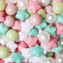 GOGOSO Ball Pits Balls for Toddlers Pack of 50 100 200 Plastics Shape Ball Non-Phthalate Non-BPA Non-Toxic 2.2-Inch Crush Proof Play Balls by TinyTreasures Baby Boutique